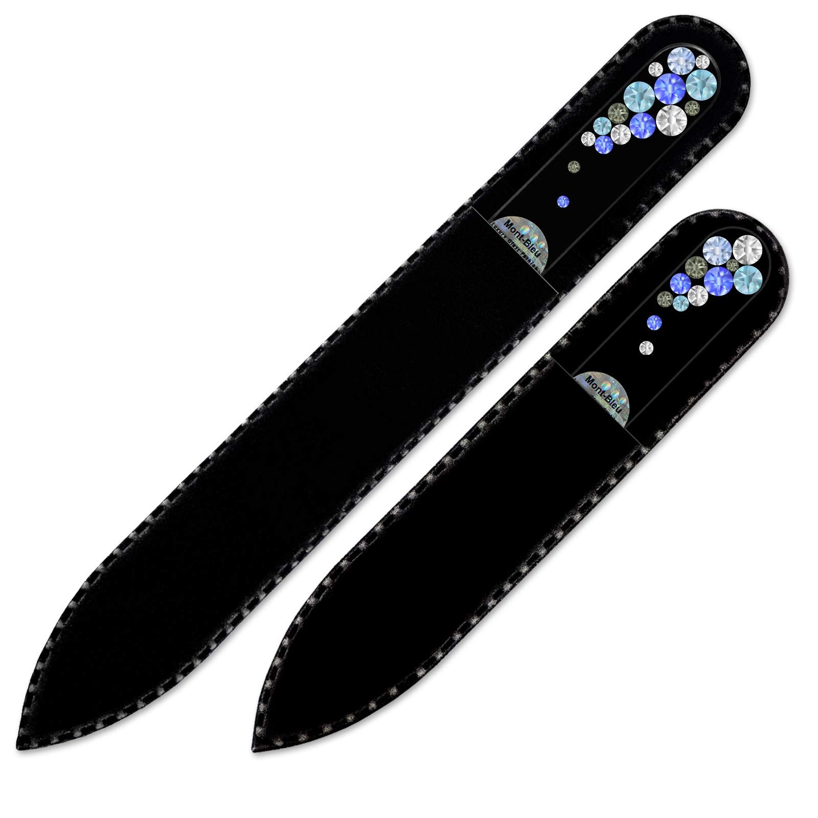 Mont Bleu étui noir protège les limettes lors du rangement.