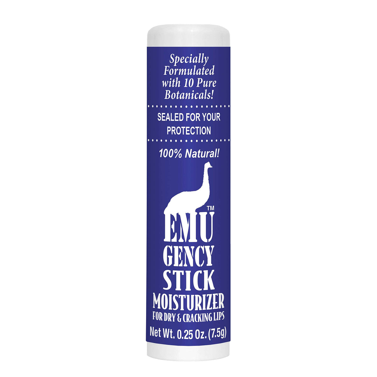 Montana Gold EMUgency Stick emballage compact et pratique pour le sac.