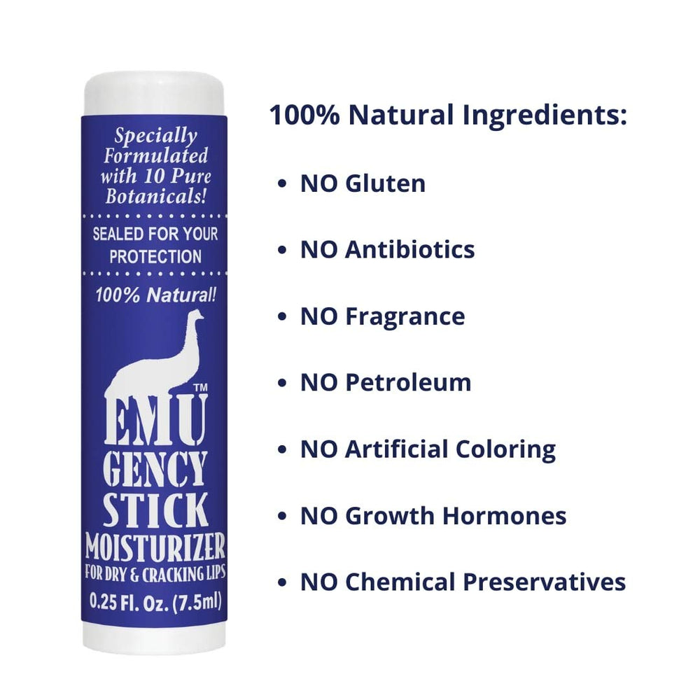 Montana Gold EMUgency Stick texture crèmeuse pour hydratation rapide.