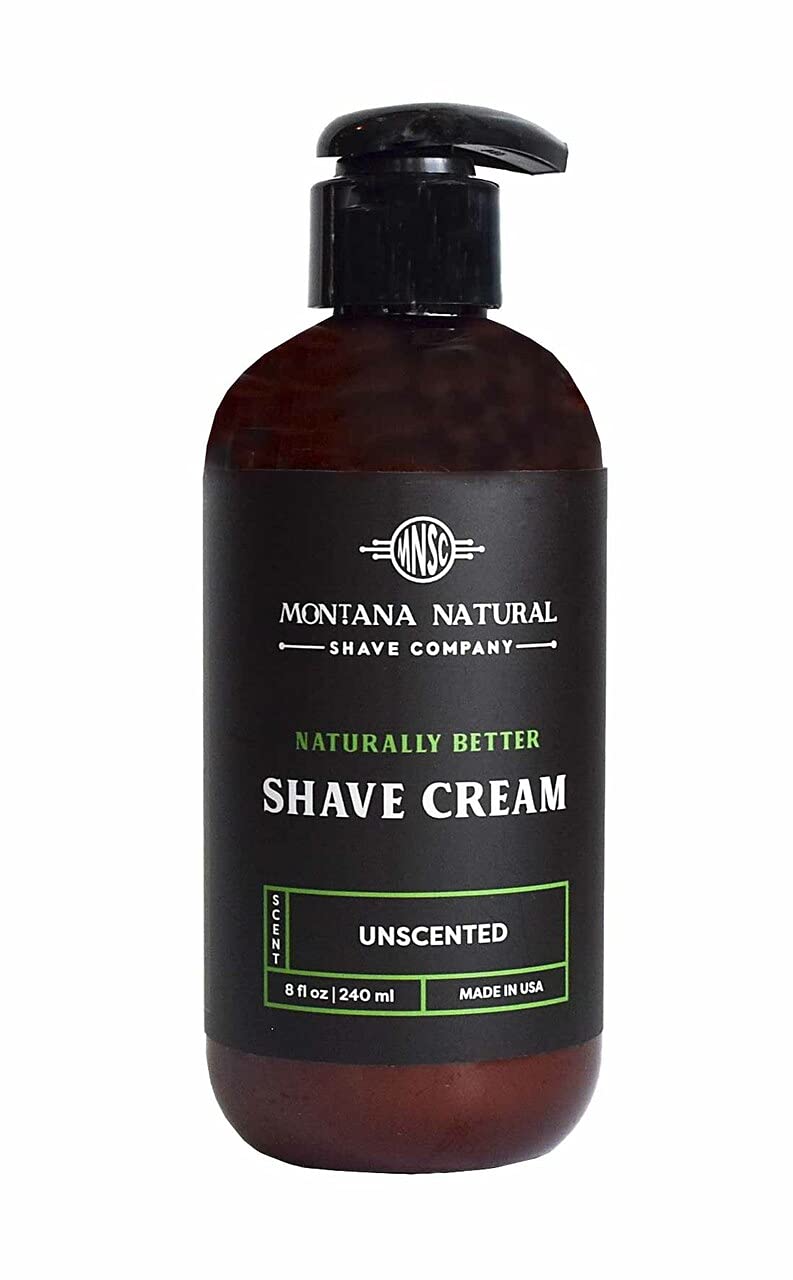 Texture riche de MNSC crème rasage, mousse généreuse pour un glissement fluide.