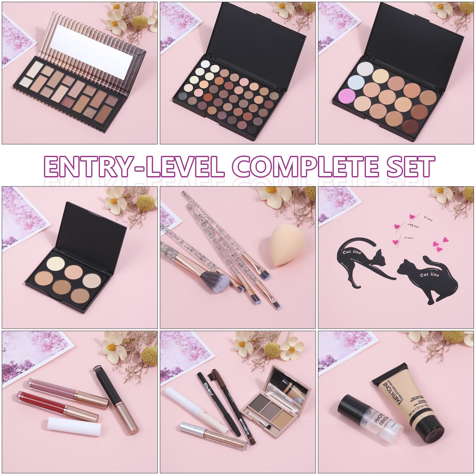 Moobirlet coffret maquillage voyage: rangement pratique et organisé.