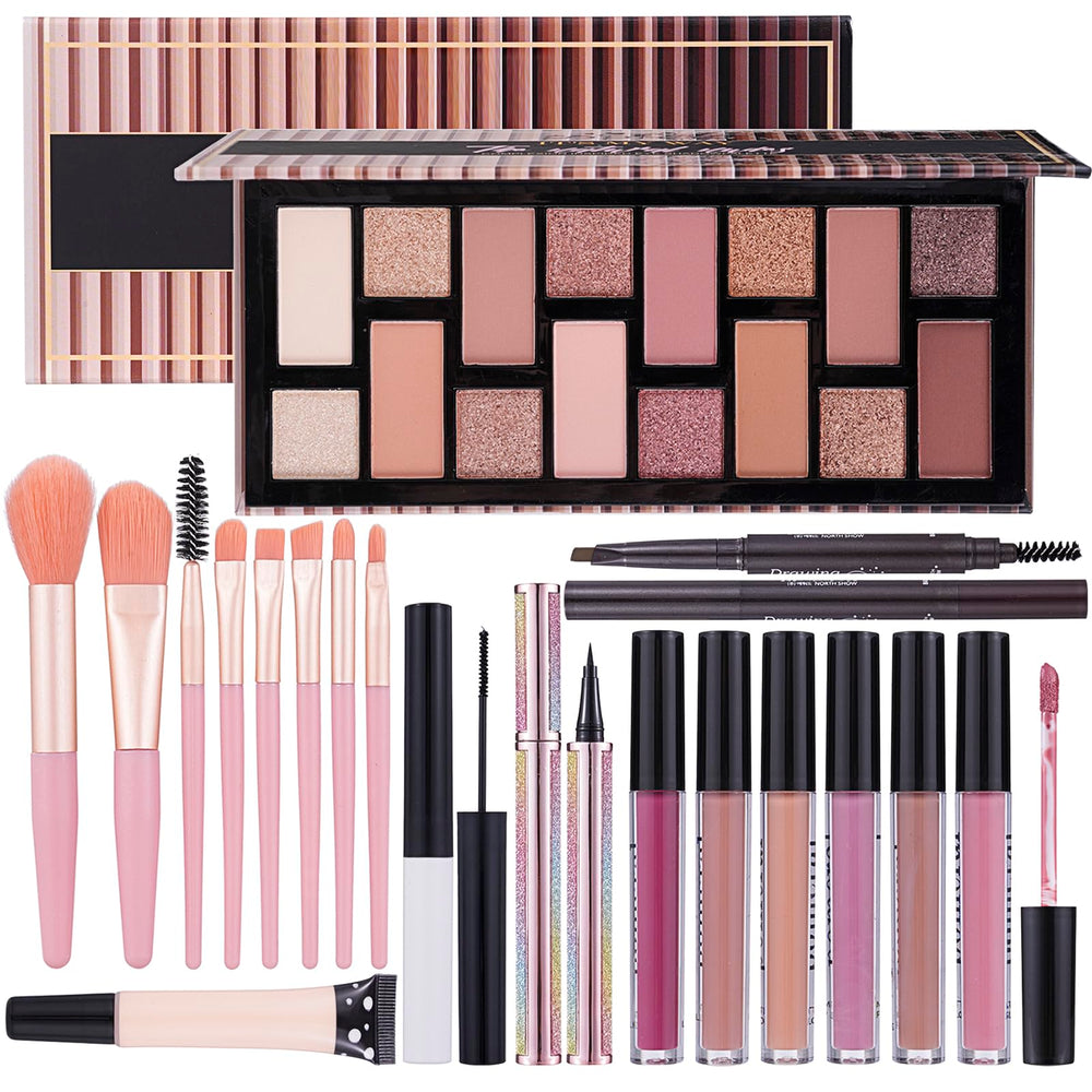 Moobirlet kit maquillage ado palette yeux, pigments riches pour des looks variés toute la journée.
