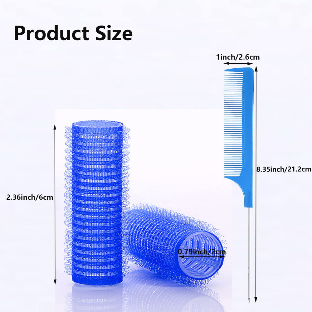 MOODKEY ensemble 18 boucleurs, kit complet pour coiffures variées sans chaleur.