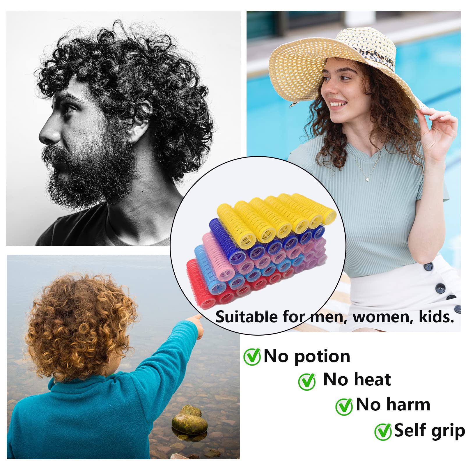 MOODKEY sans chaleur évite les dommages et protège vos cheveux.
