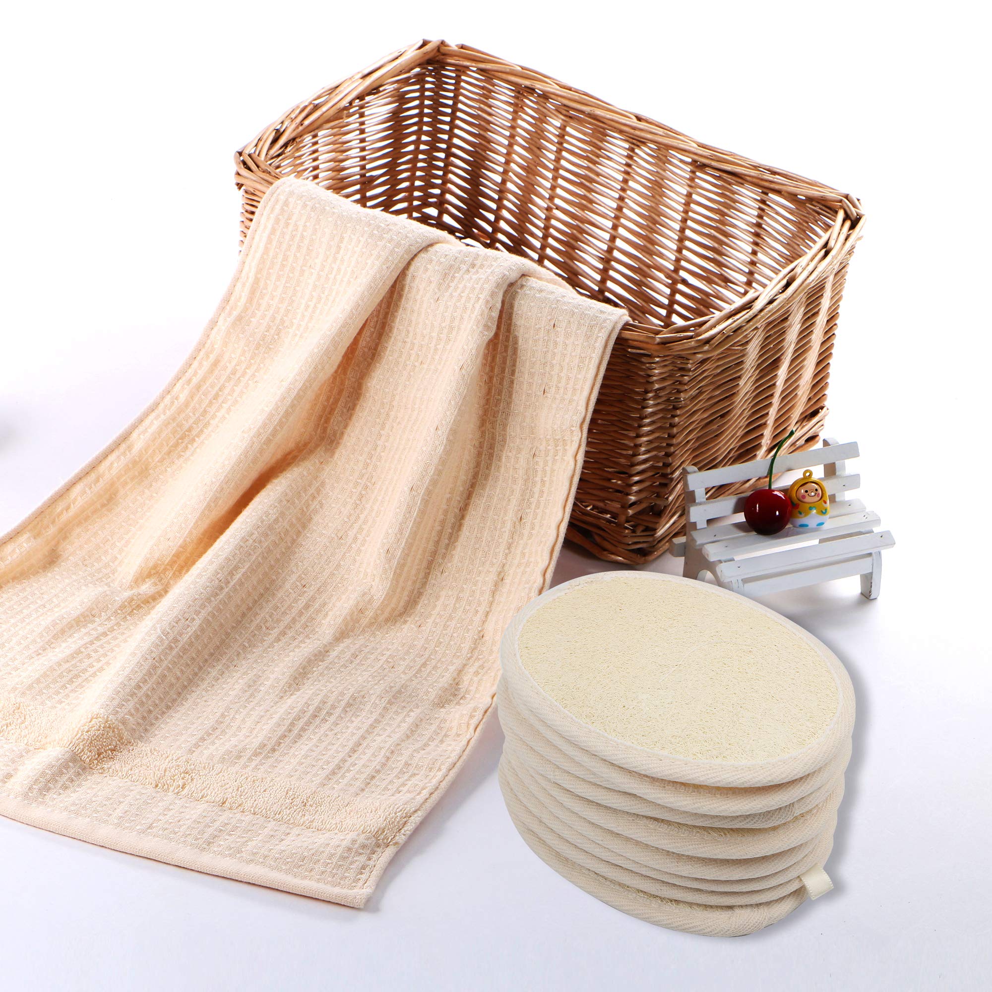 Gros plan sur luffa Mooerca grande taille 4x57 pouces