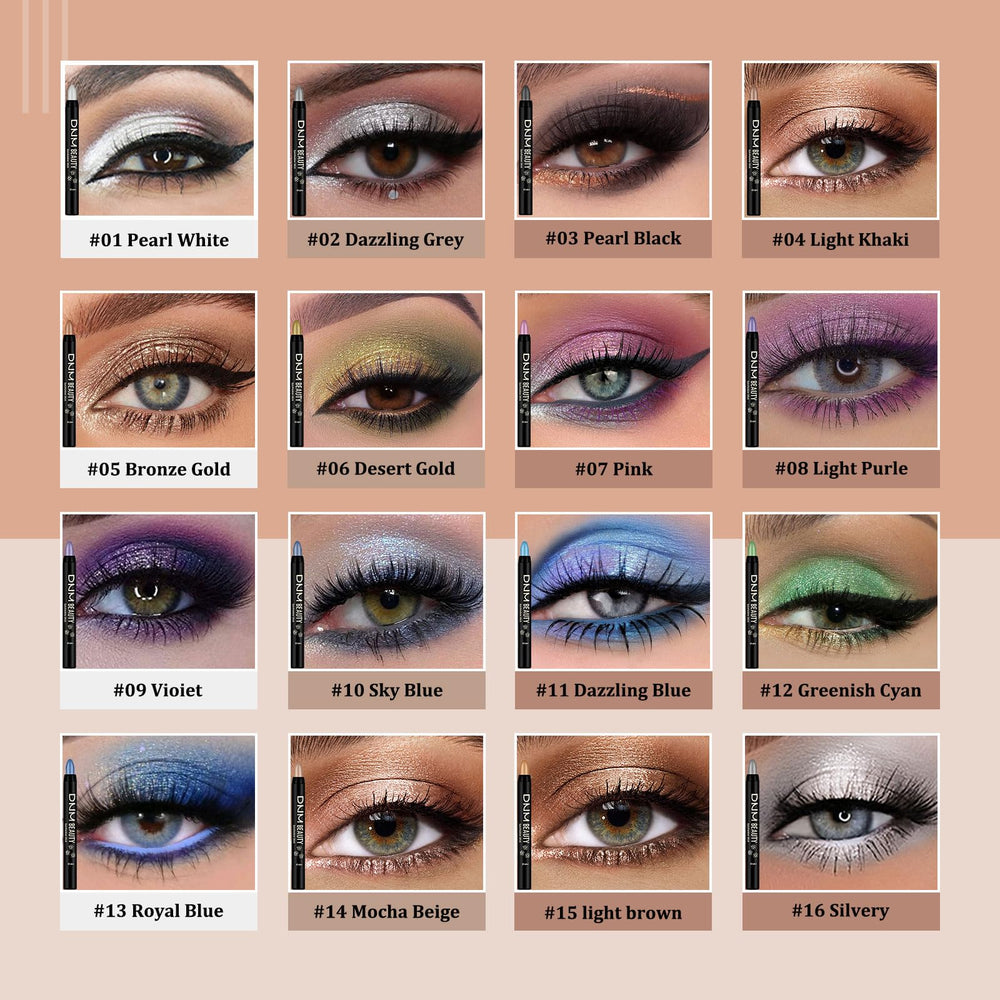 MooGlamor crayon fard yeux brillant, tenue durable et résistant à l'eau.