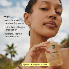 Moon Juice Acid Potion, ingrédients Niacinamide et Reishi pour calmer la peau.
