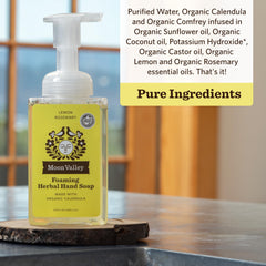 Moon Valley Organics Listes d'ingrédients naturels, choix sûr et transparent