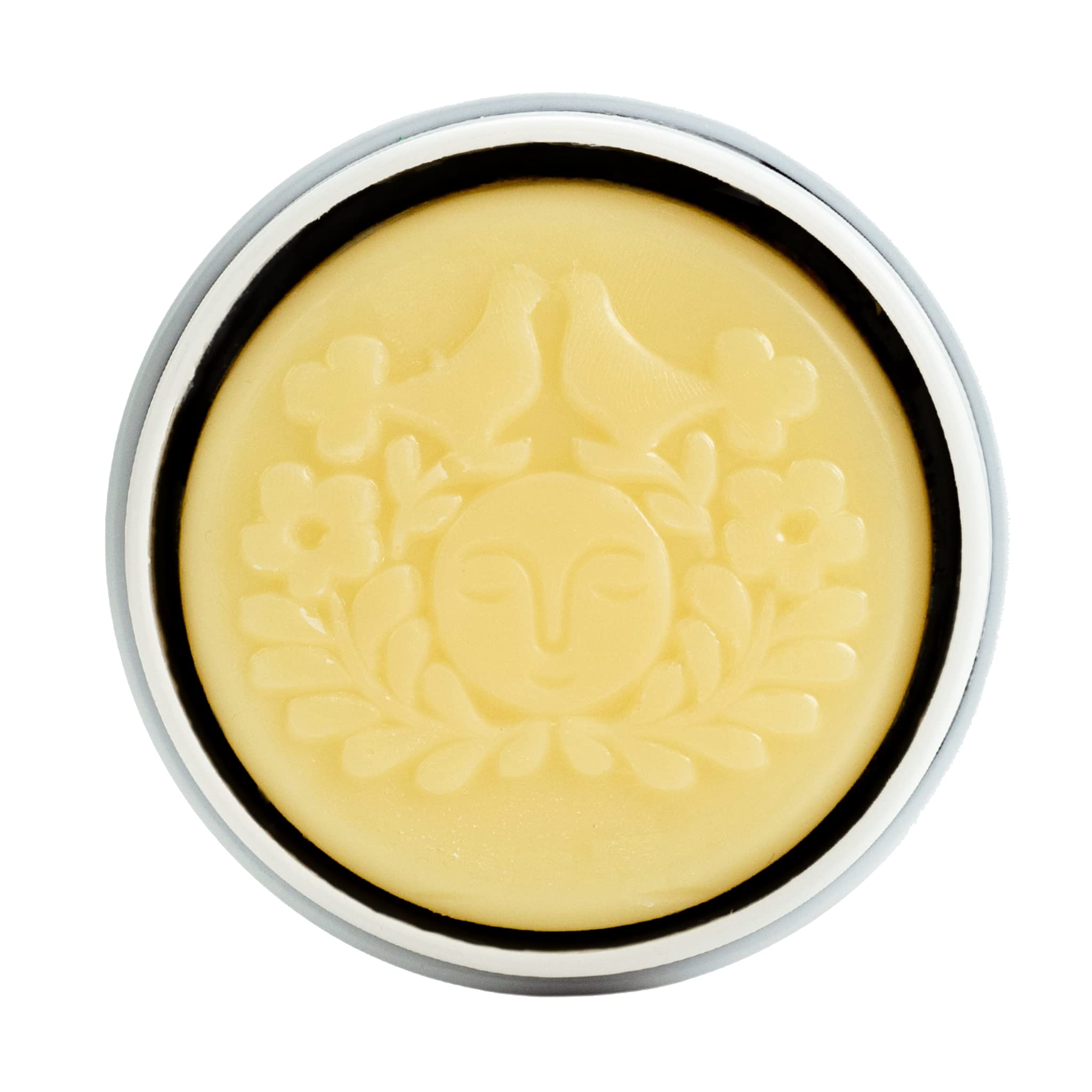 Moon Valley Organics Moon Melt Bar calendula-consoude — soin naturel pour zones sèches.