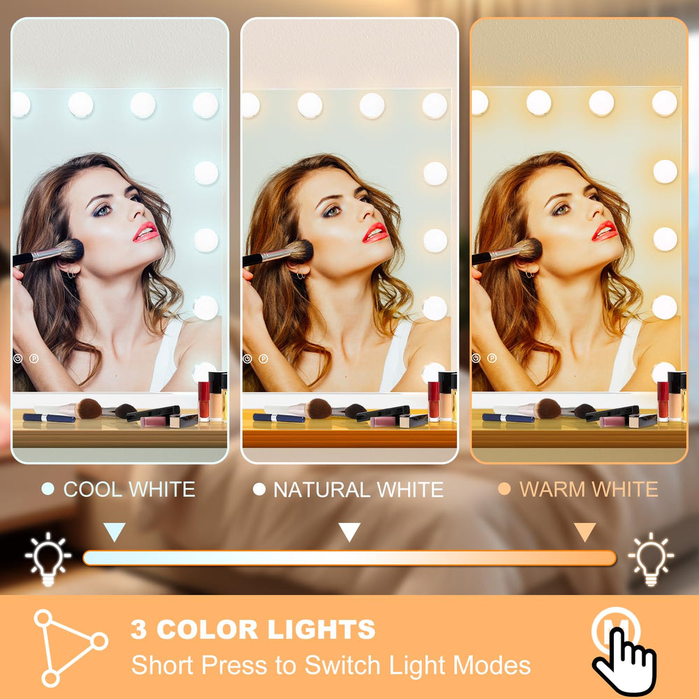 Loupe détachable 10x Moonee pour précision maquillage des yeux