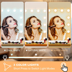 Loupe détachable 10x Moonee pour précision maquillage des yeux