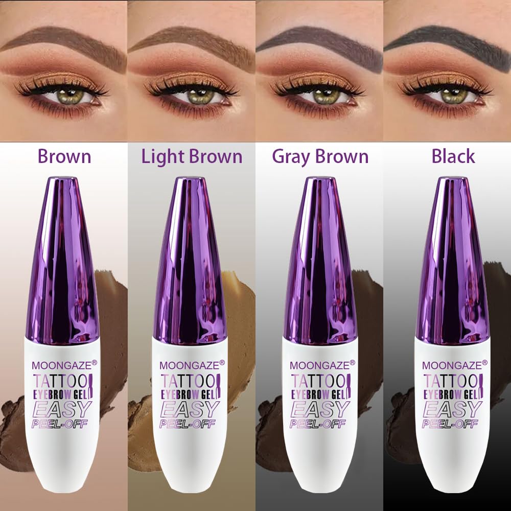 MOONGAZE Sourcils séchage rapide, prêt à porter en peu de temps.