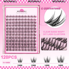 Bande cils légère MOONKALI pour un port confortable