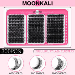 MOONKALI cils-ensemble-3d-mix, combinaisons naturelles et glamour