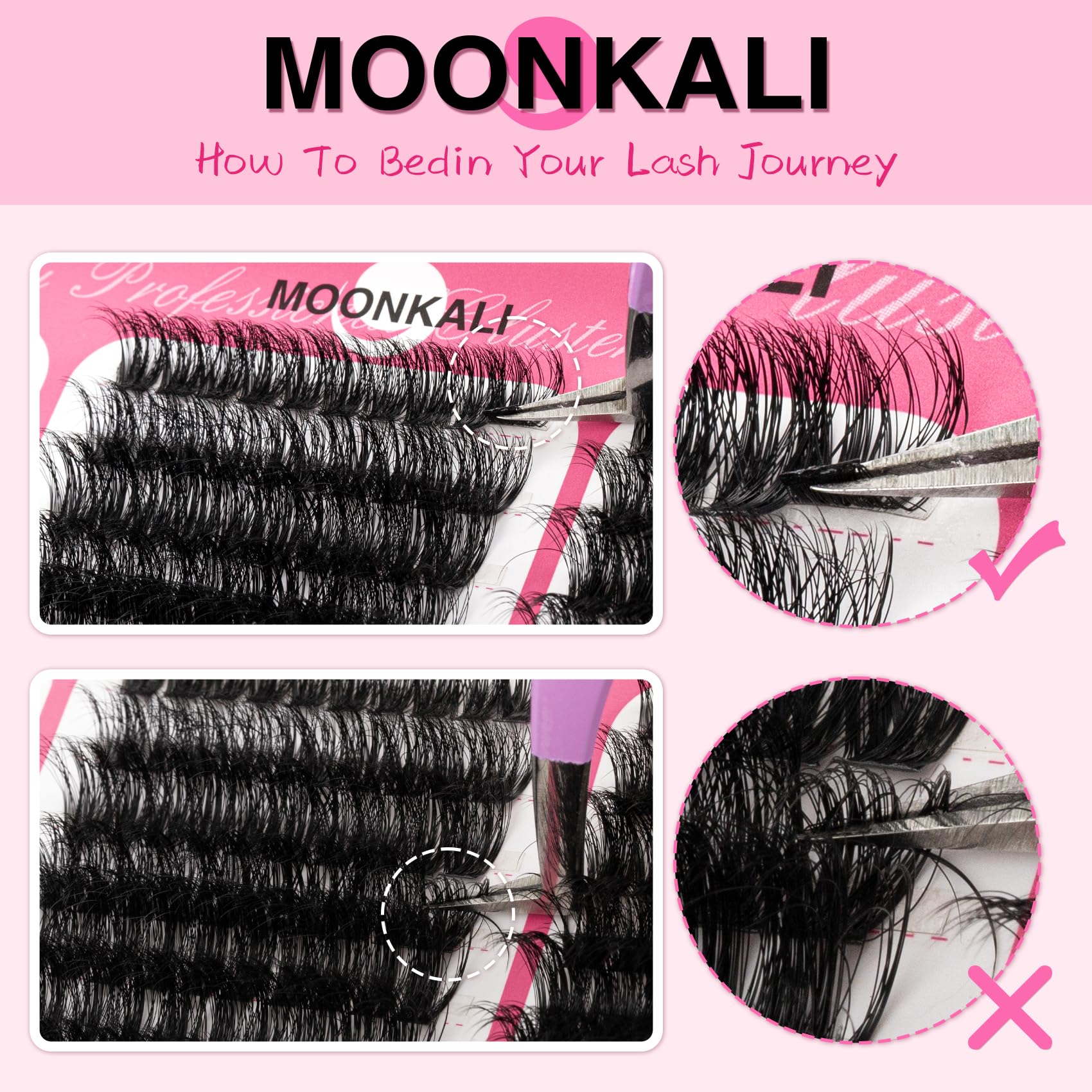 MOONKALI cils-reutilisables-poser-soi-meme, réutilisables avec soin