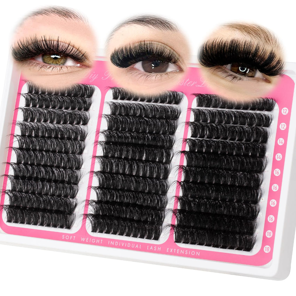 MOONKALI groupes-cils-60d, volume naturel pour un regard agrandi