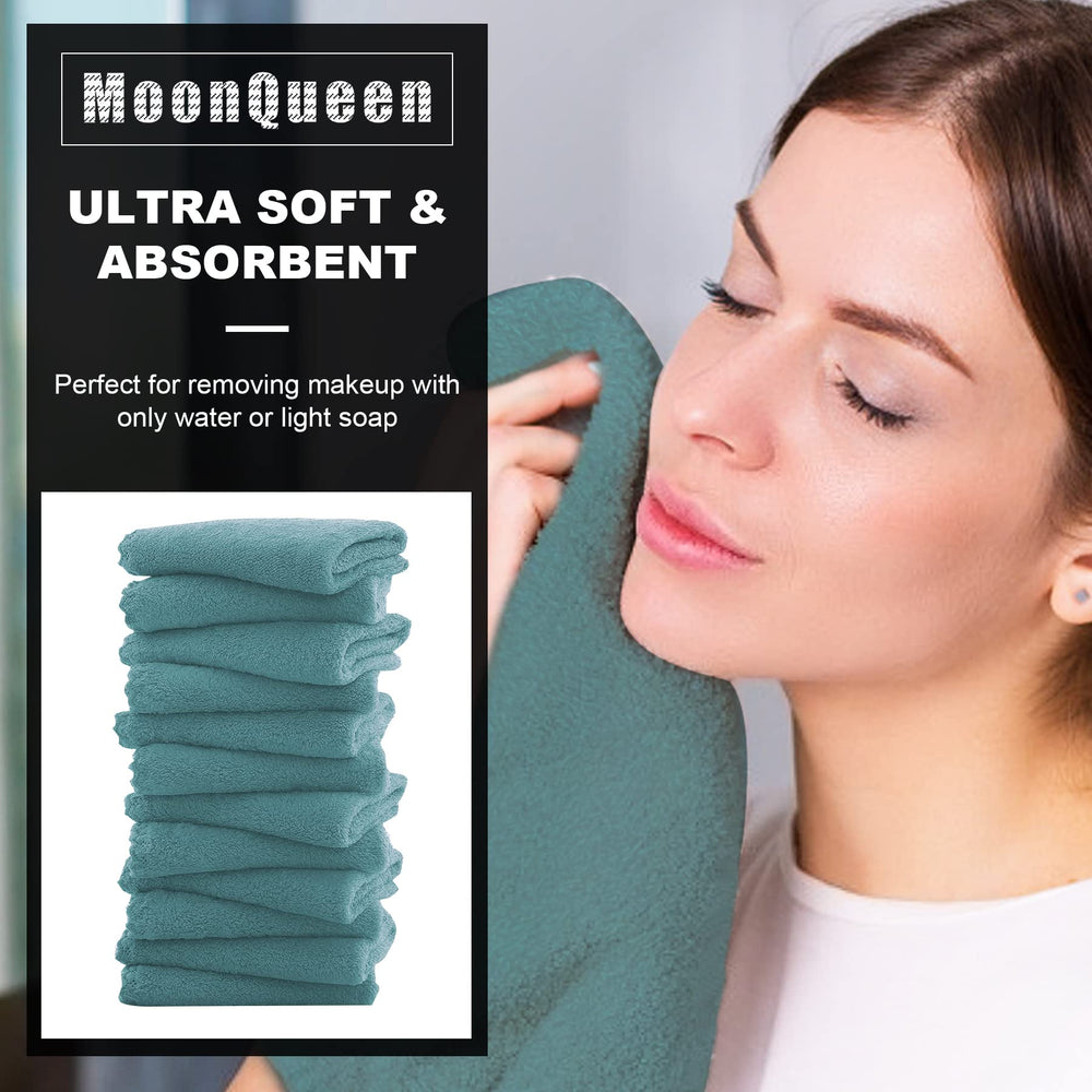 MOONQUEEN chiffons visage microfibre démaquillage eau-seulement – enlève maquillage avec douceur.