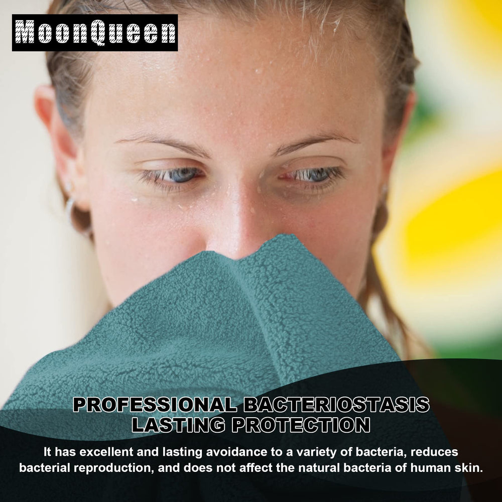 MOONQUEEN chiffons visage microfibre pack 12 couleurs – assortiment pratique pour votre kit beauté.