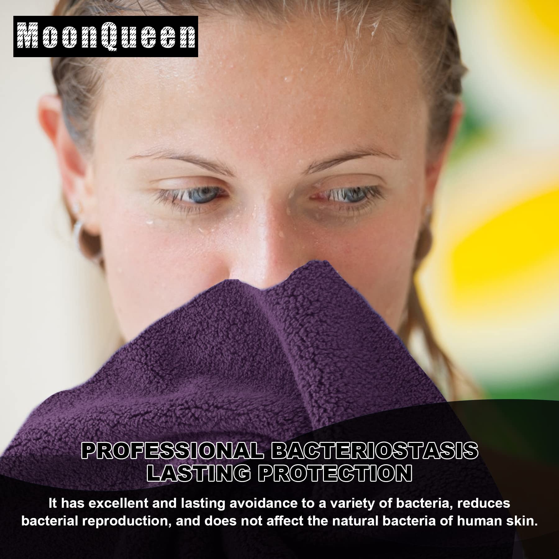 Moonqueen couleur violet raisin, lot 12 pratique pour votre routine.