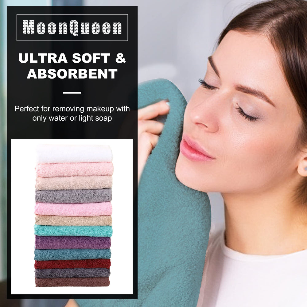 Démaquillage avec MOONQUEEN avec uniquement de l eau pour une peau légère.