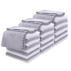 MOONQUEEN 30 serviettes-visage-microfibre: douceur et absorption pour démaquillage rapide
