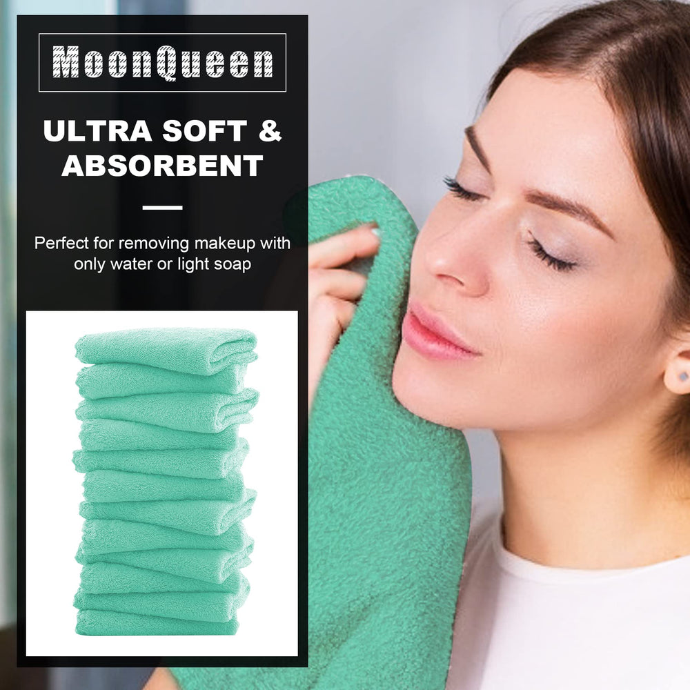 Lingette MOONQUEEN maquillage premium Aqua Vert démaquillage sans produits agressifs.