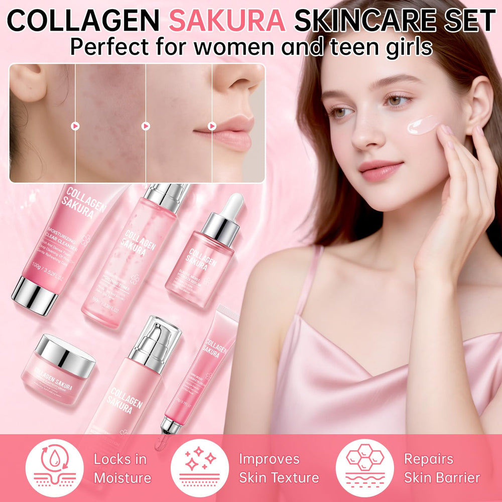 Mopayzer Collagen Sakura Lotion Hydratante: texture légère et absorption rapide