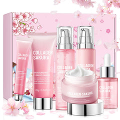 Mopayzer Collagen Sakura Nettoyant Visage: nettoyage doux pour peau hydratée