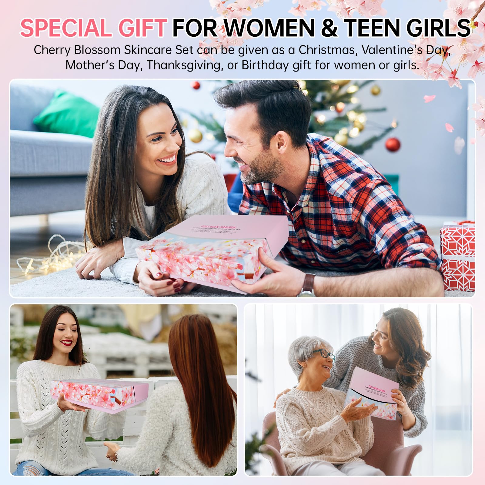 Mopayzer Sakura Coffret Soin Visage cadeau idéal pour tous.