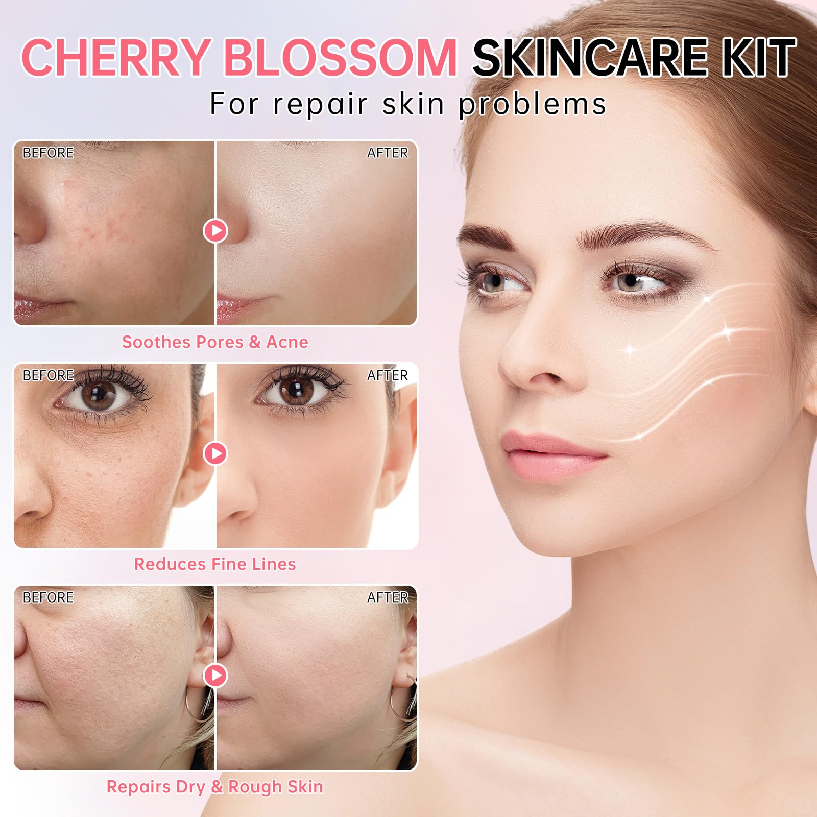 Mopayzer Sakura Crème Yeux pour le contour des yeux et hydratation ciblée.