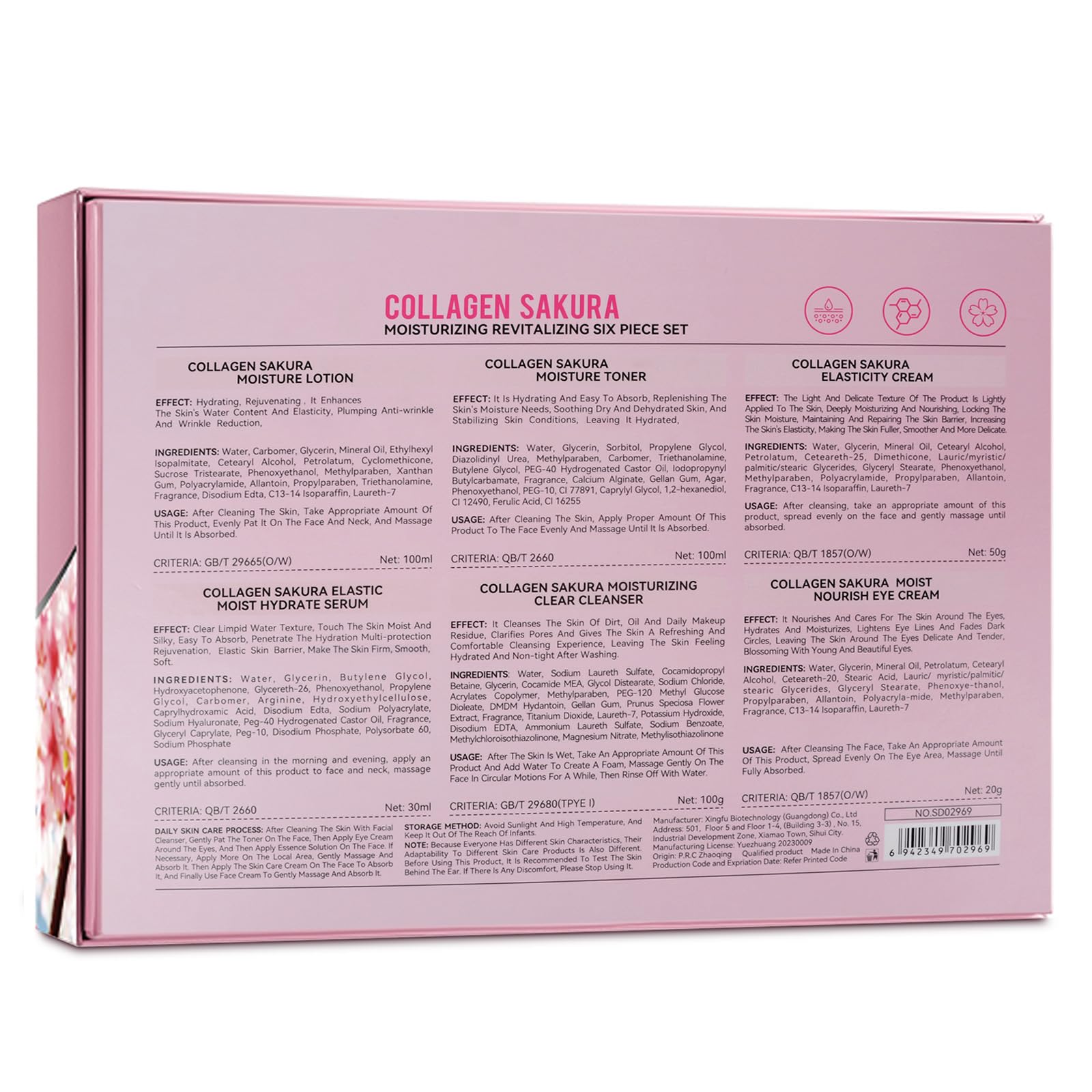 Mopayzer Sakura Extrait Fleurs de Cerisier pour hydrater et nourrir la peau.