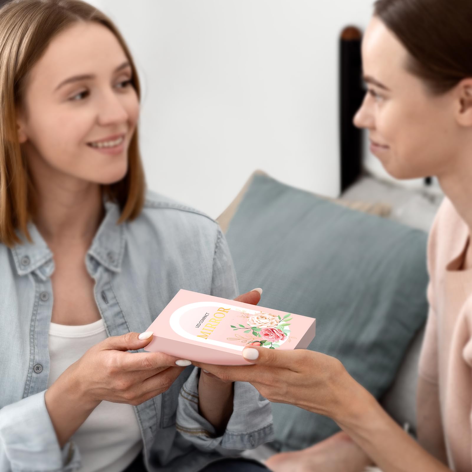 Mopis miroir d’appoint pour maquillage rapide dans un sac à main