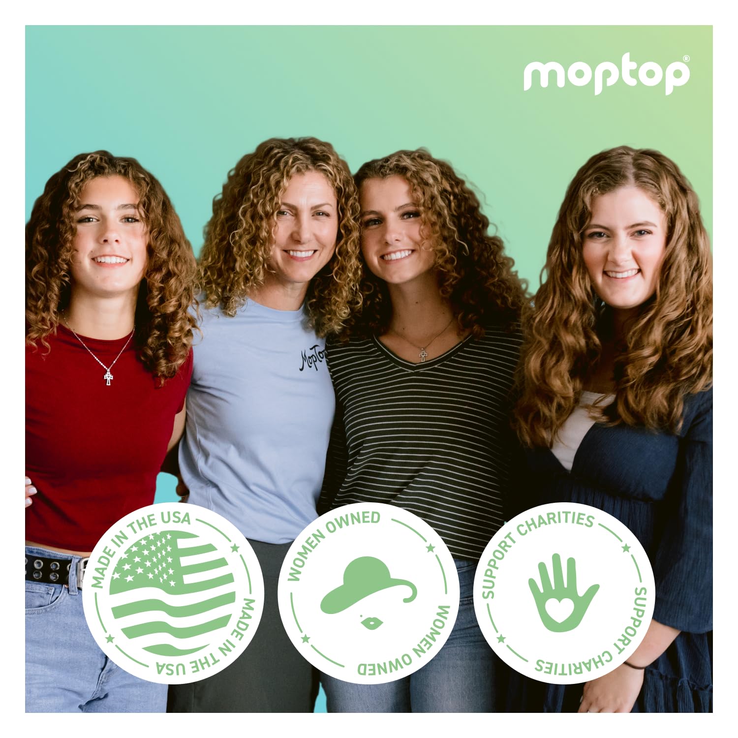 MopTop Detox Shampoo – arôme agrumes qui parfume légèrement les cheveux.