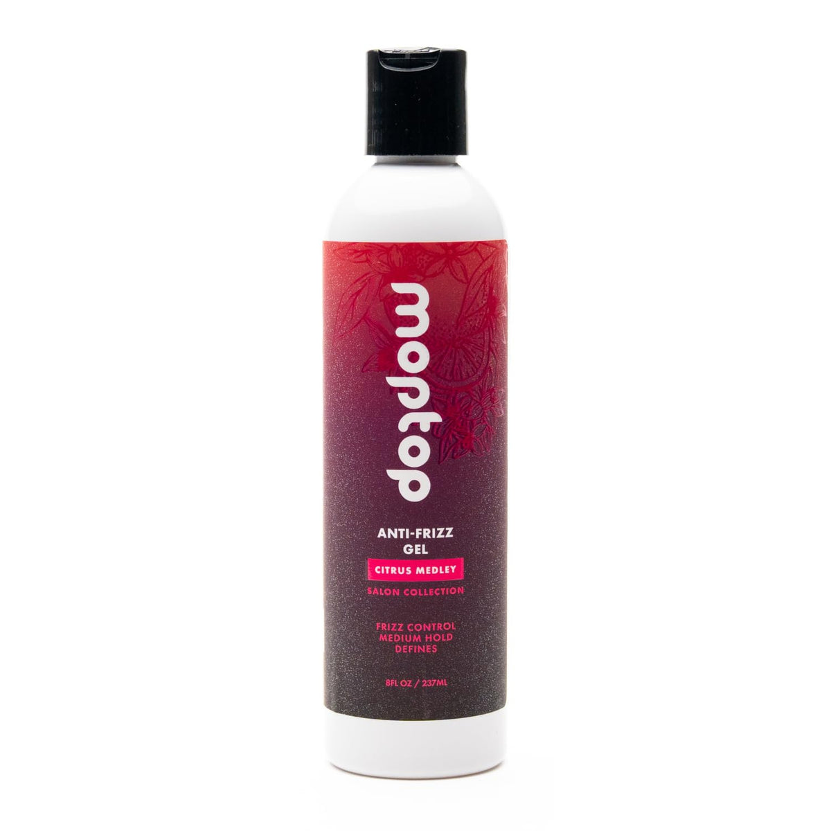 MopTop Gel Définisseur Boucles pour définition et brillance naturelles.