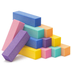 Morary blocs polissage 4 faces – ensemble multicolore pour une finition homogène et sans irritation.