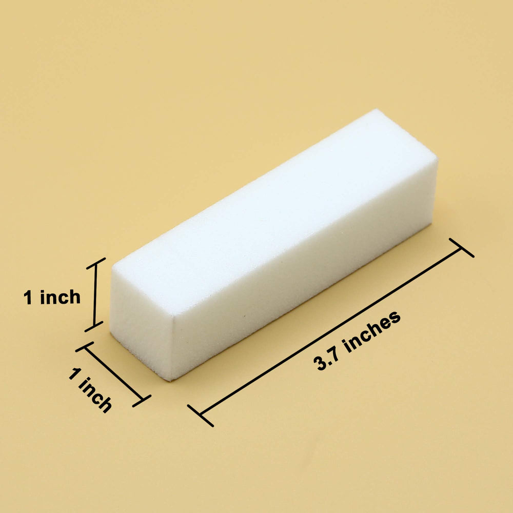 Morary cœur-éponge haute densité: épouse la forme de l’ongle sans abrasion.