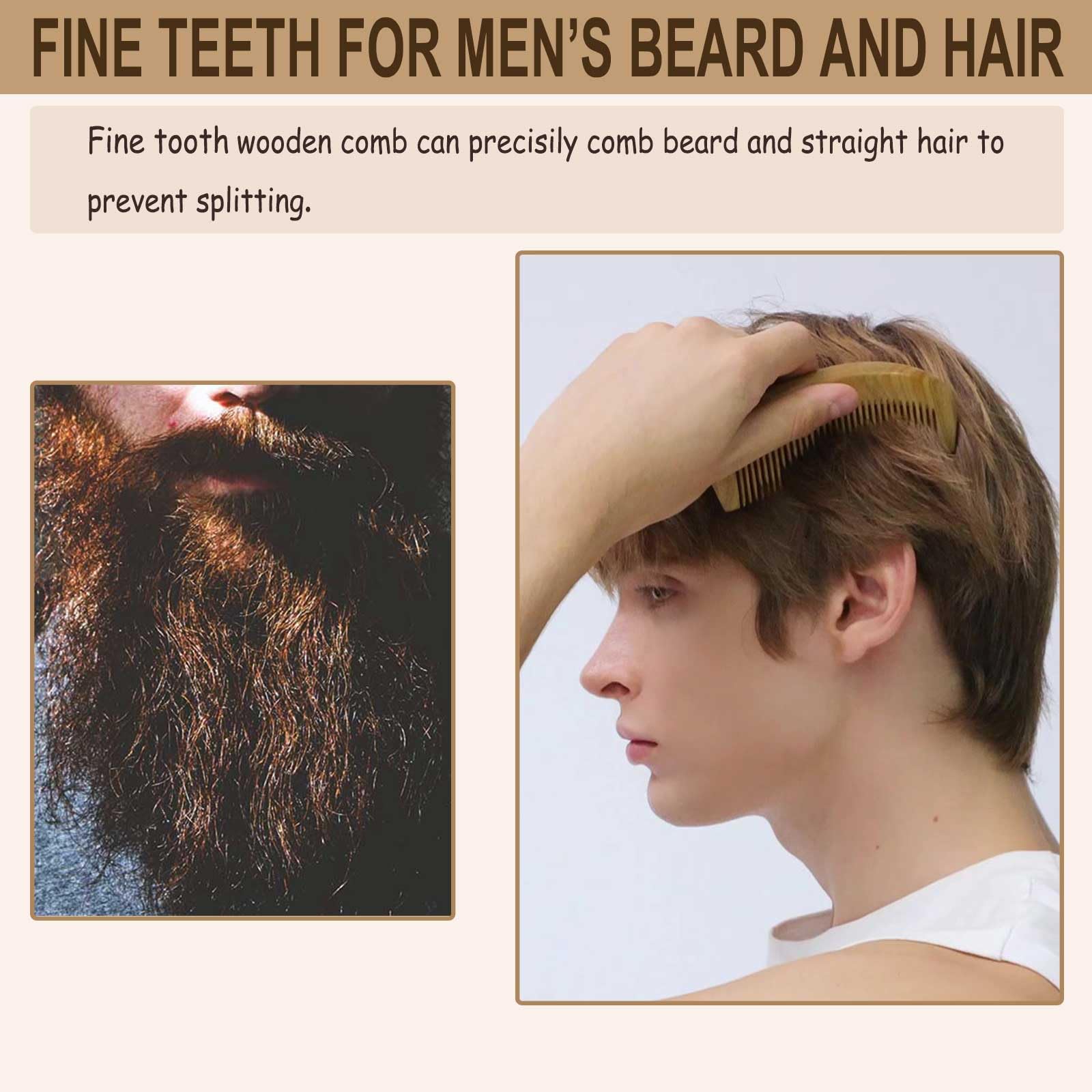 Moreinday – anti-statique – réduction des frottements pour cheveux et barbe.