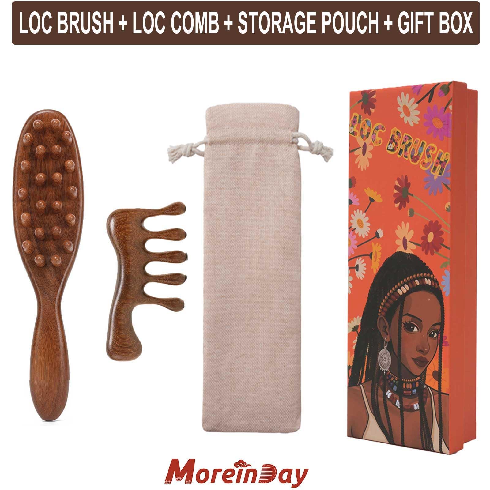 Moreinday utilisation-quotidienne-loc-santal : routine rapide pour cheveux et cuir chevelu.