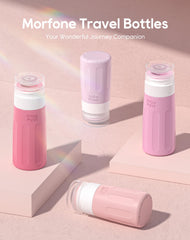 Morfone-bouteilles-silicone-sans-bpa : réutilisables et flexibles pour un voyage léger.