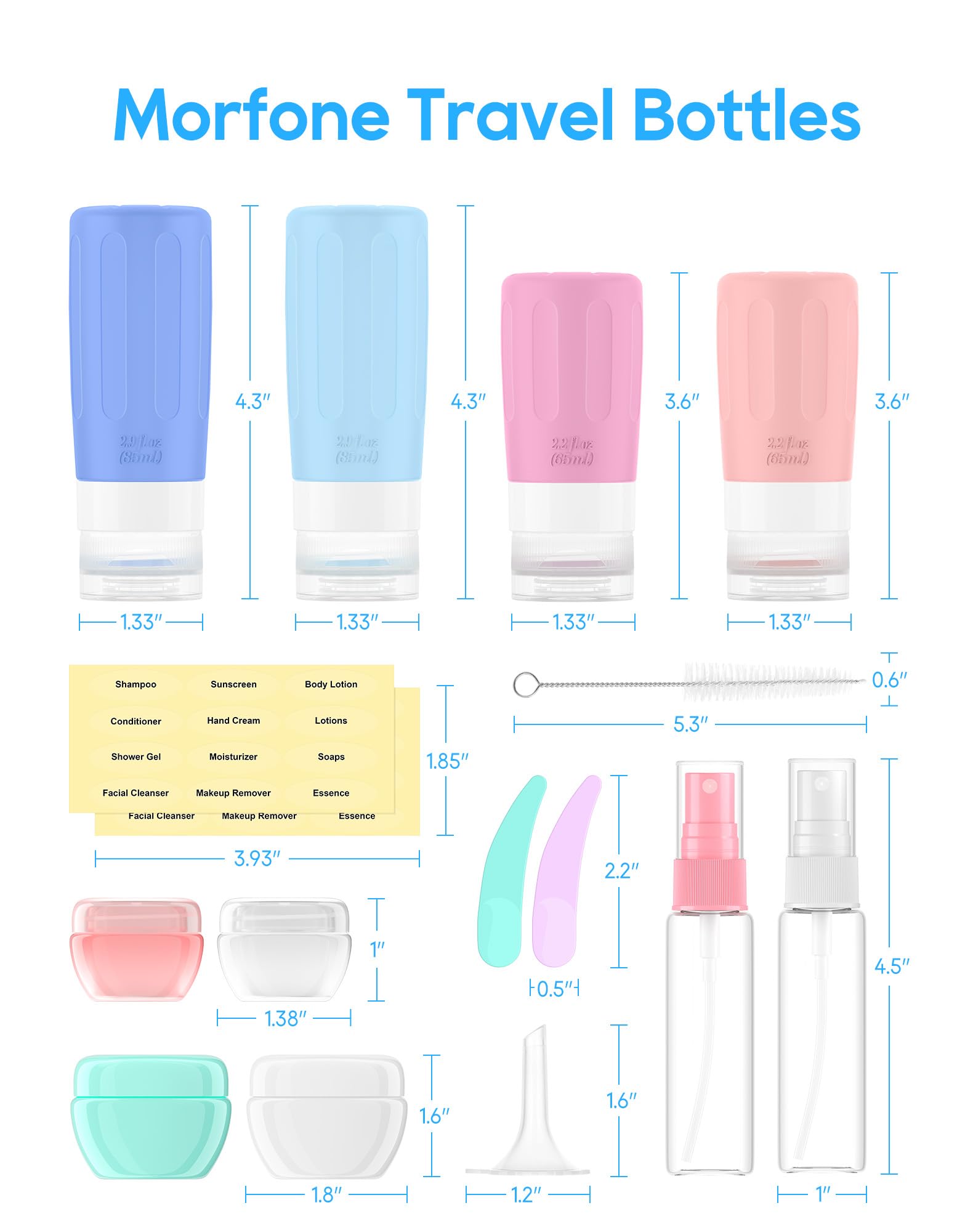 Morfone nettoyage-brosse-accessoire, entretien rapide des contenants.