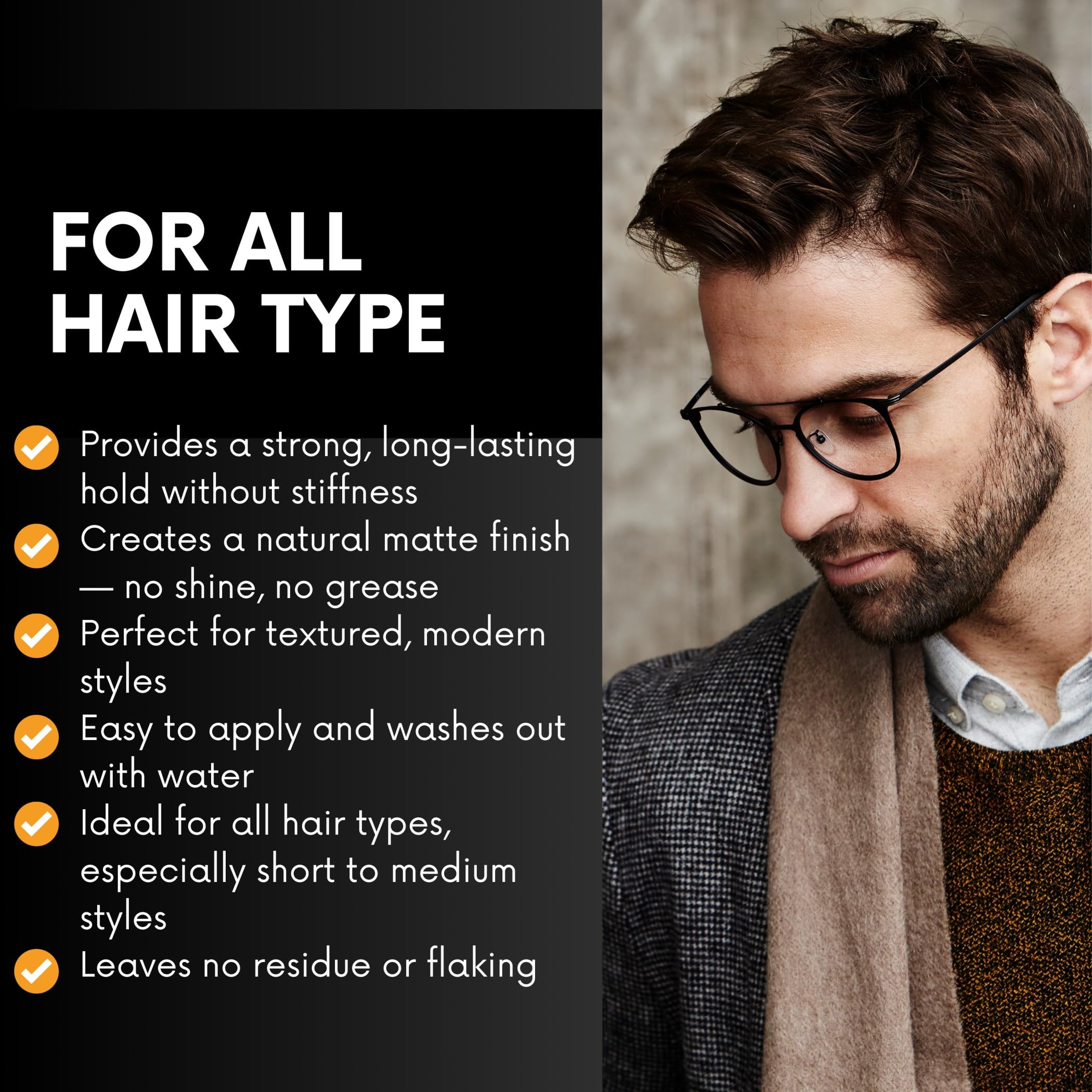 Morfose Barber Wax : brillance naturelle sans effet gras.