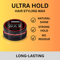 Morfose Barber Wax : texture cremeuse facilitant le coiffage.