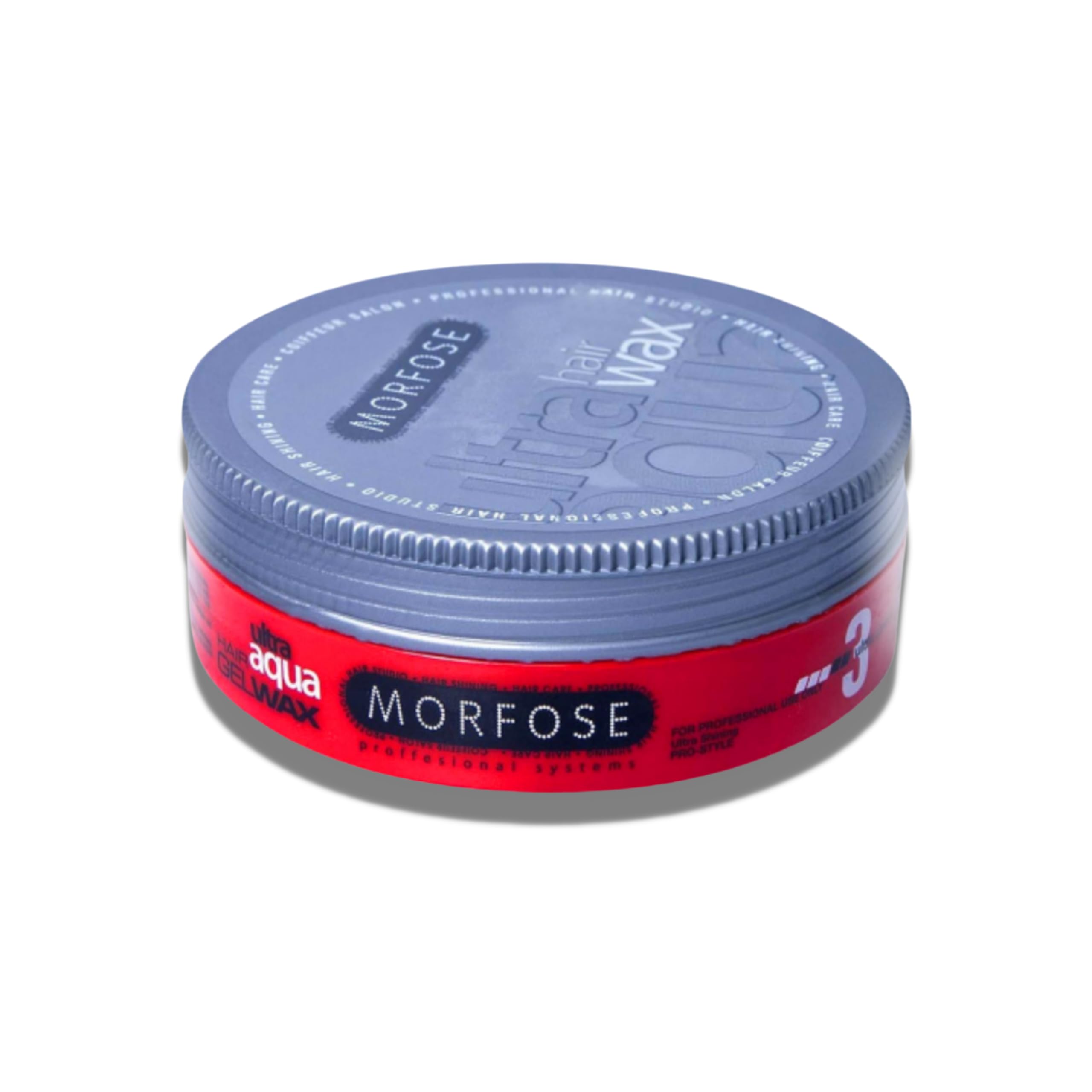 Morfose Ultra Aqua bouteille-pour offre une tenue durable sans résidu.
