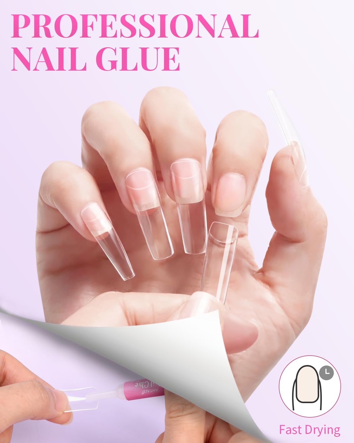 MORGLES limes pour modelage et préparation efficace des ongles.