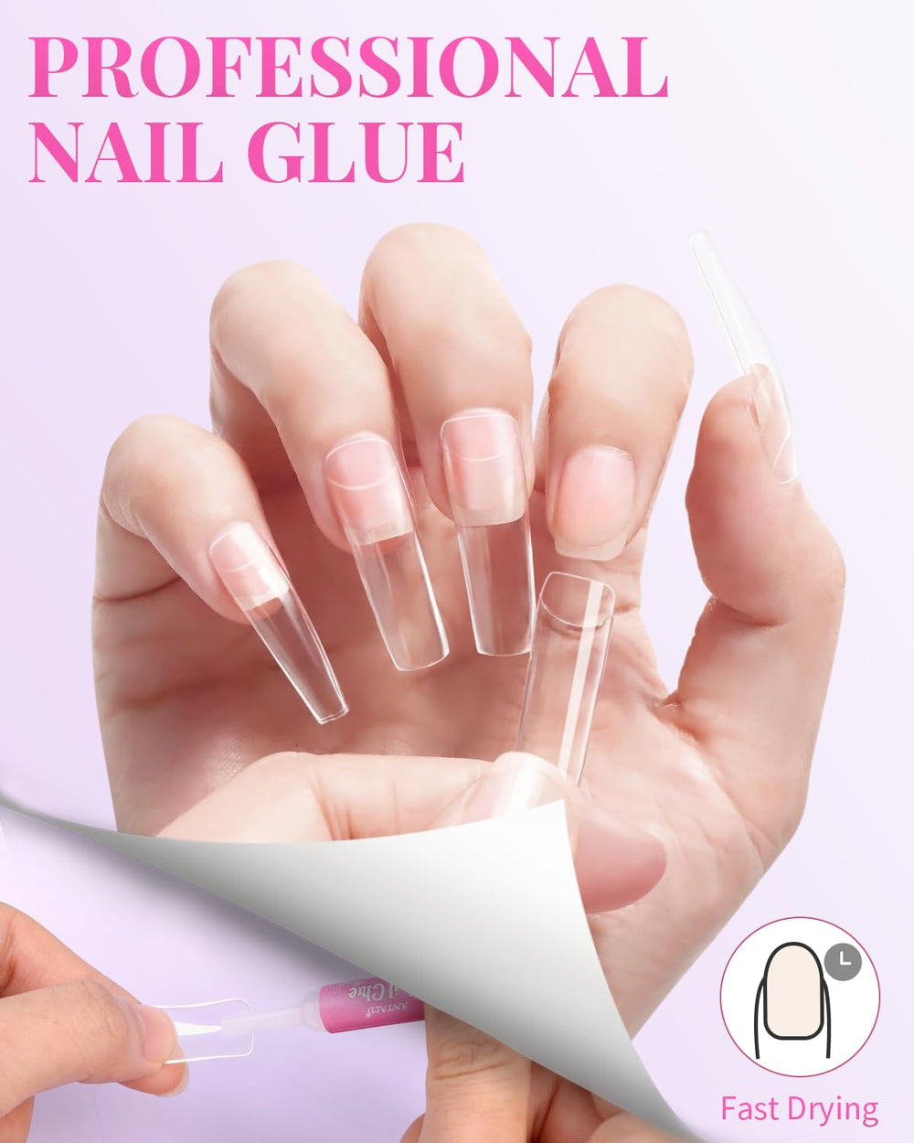 MORGLES limes pour modelage et préparation efficace des ongles.