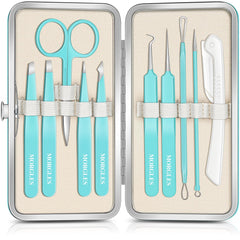 Pinces Morgles 10-en-1 pour visage et sourcils, outil polyvalent au quotidien.