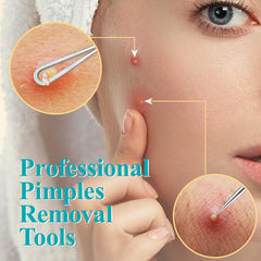 Ciseaux Morgles pour sourcils incurvés, forme adaptée au contour du visage.