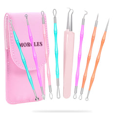 Kit Morgles Pimple Popper ensemble: outils complets pour extraction précise à domicile