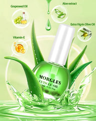 MORGLES Limes ongles rectangulaires 100/180 : surface lisse prête au polish.