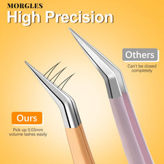 Pinces Morgles angle 90°, parfaites pour créer des volumes nets.